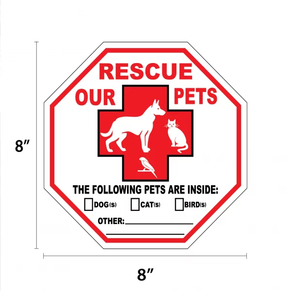 Rescue Our Pets Garden Sign - Image 2
