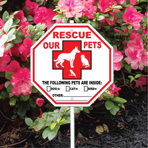Rescue Our Pets Garden Sign - Image 3
