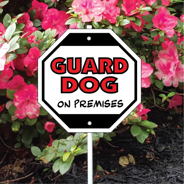 Do Not Pee or Poop on the Lawn Garden Sign - Image 3