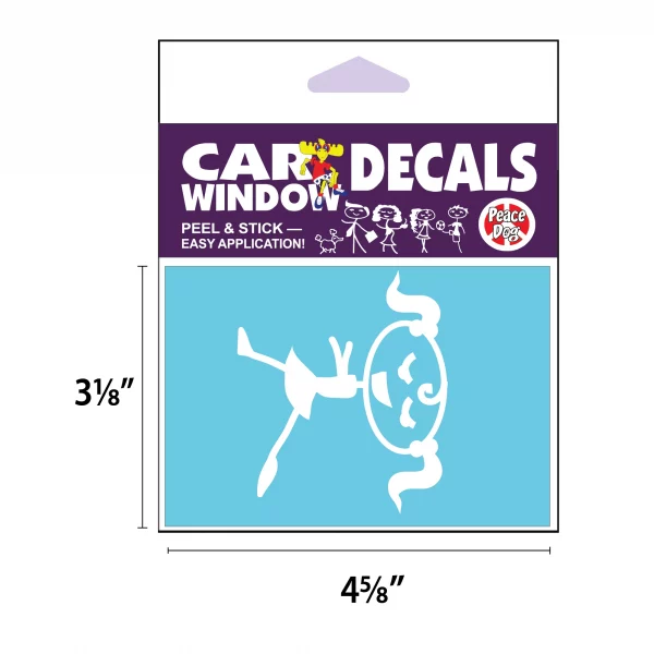 Little Girl Vinyl Decal - Image 2