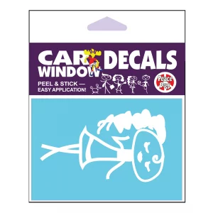 Teen Girl Vinyl Decal