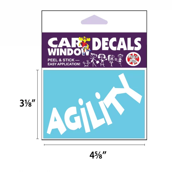 Agility Vinyl Decal - Image 2