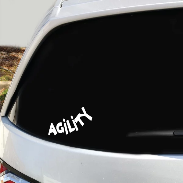 Agility Vinyl Decal - Image 3