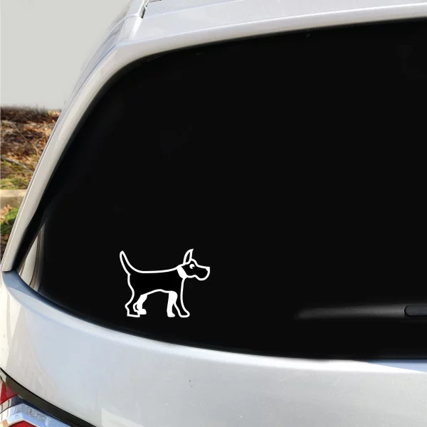 Large Dog Vinyl Decal - Image 3