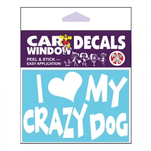 My Crazy Dog Vinyl Decal
