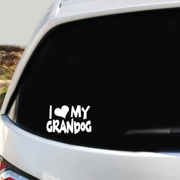 My Grandog Vinyl Decal - Image 3