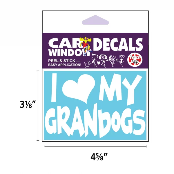 My Grandogs Vinyl Decal - Image 2