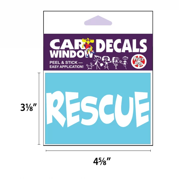 Rescue Vinyl Decal - Image 2