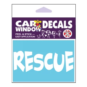 Rescue Vinyl Decal