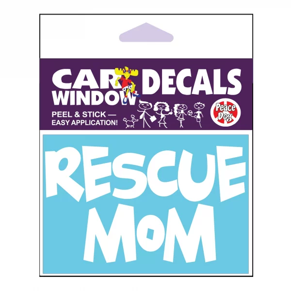 Rescue Mom Vinyl Decal