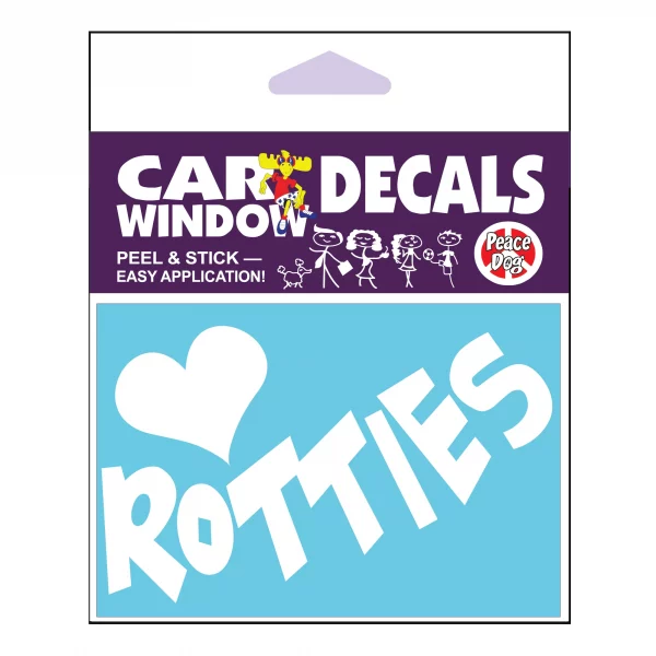 Rotties Vinyl Decal