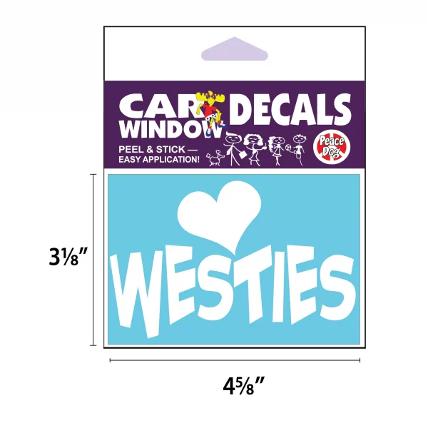 Westies Vinyl Decal - Image 2