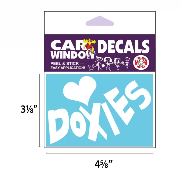 Doxies Vinyl Decal - Image 2
