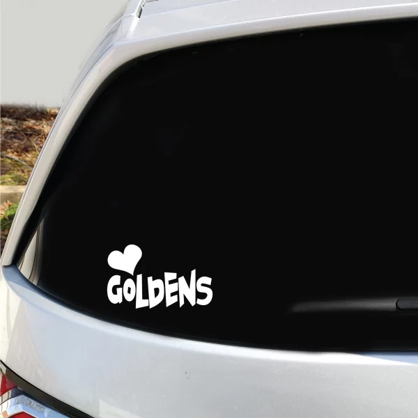 Goldens Vinyl Decal - Image 3