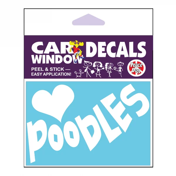 Poodles Vinyl Decal