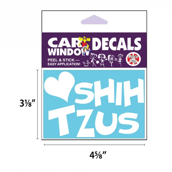 Shih-Tzu Vinyl Decal - Image 2