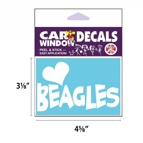 Beagles Vinyl Decal - Image 2