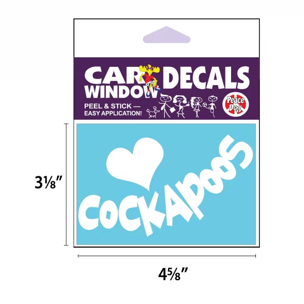 Cockapoo Vinyl Decal - Image 2