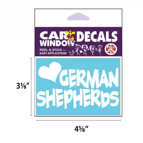German Shepherds Vinyl Decal - Image 2