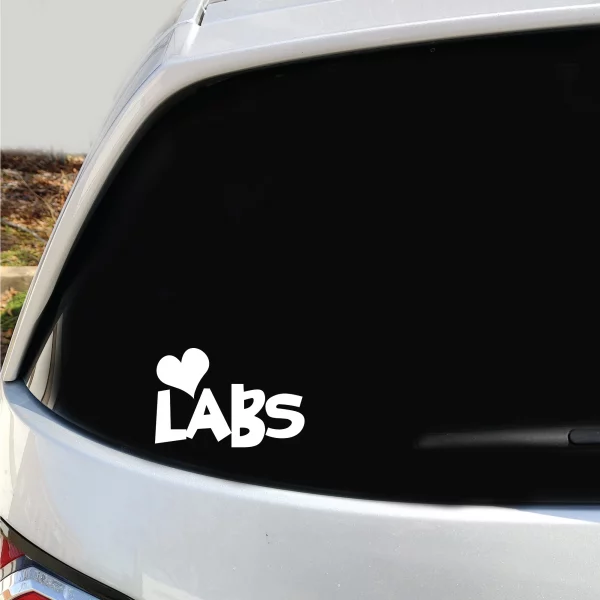 Labs Vinyl Decal - Image 3