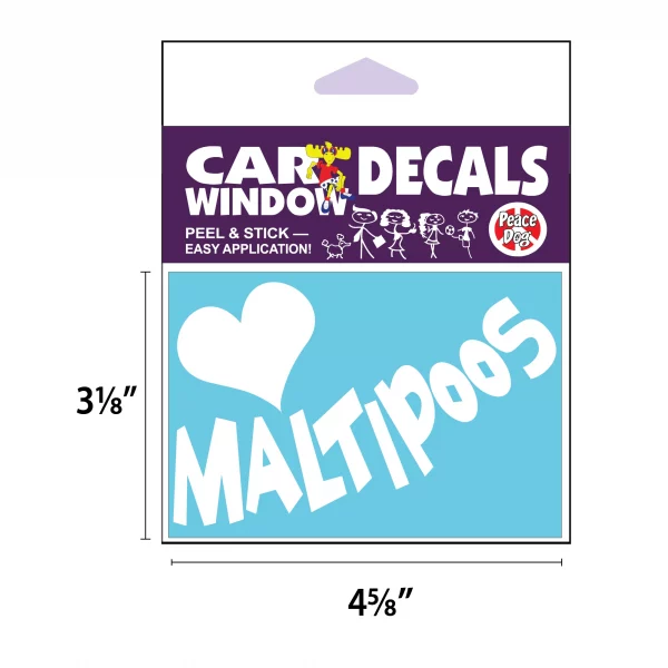Maltipoos Vinyl Decal - Image 2