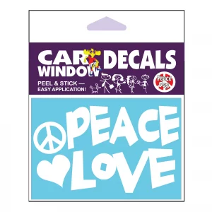 Peace Love Vinyl Decal