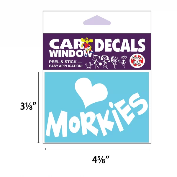 Morkies Vinyl Decal - Image 2