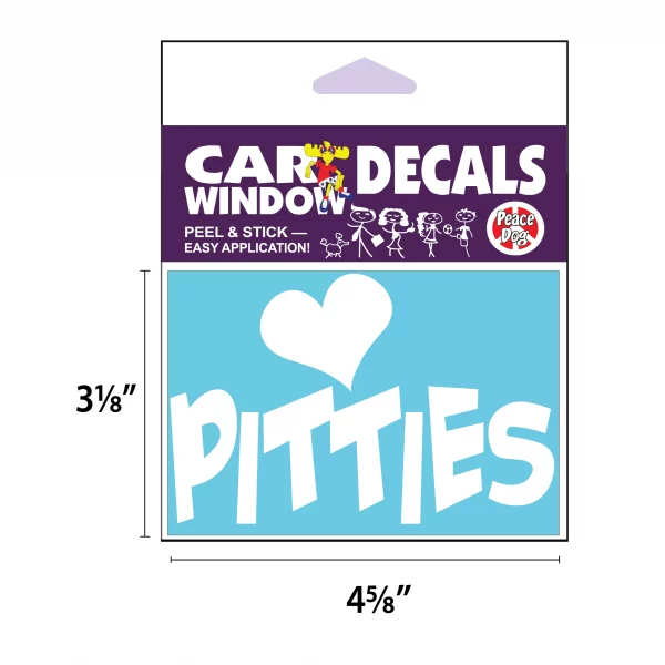 Pitties Vinyl Decal - Image 2