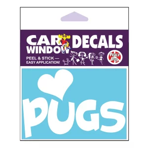 Pugs Vinyl Decal