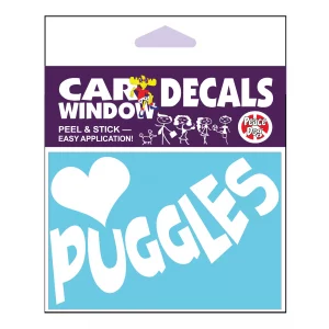 Puggles Vinyl Decal