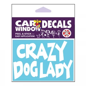 Crazy Dog Lady Vinyl Decal