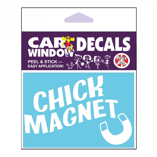 Chick Magnet Horseshoe Vinyl Decal