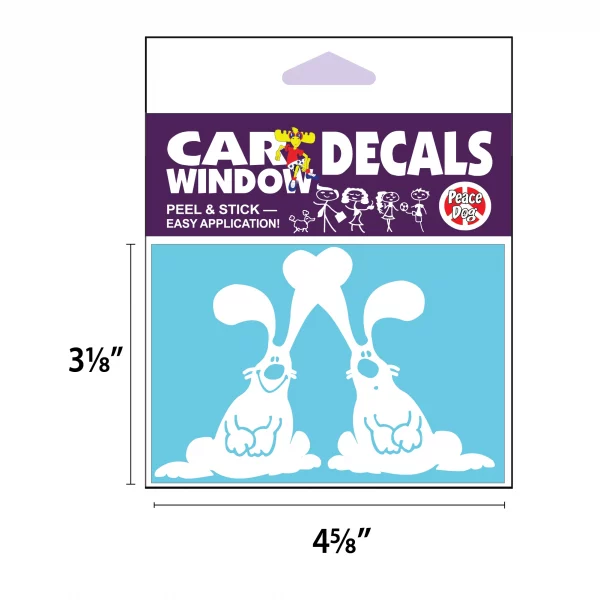 Bunny Friends Vinyl Decal - Image 2