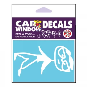 Boy with Glasses Vinyl Decal