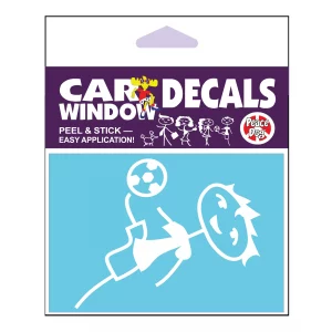 Soccer Boy Vinyl Decal