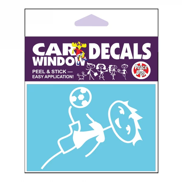 Soccer Boy Vinyl Decal
