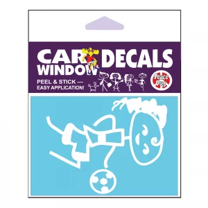 Soccer Girl Vinyl Decal