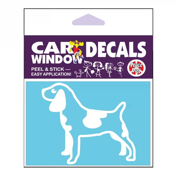 Medium Dog Vinyl Decal