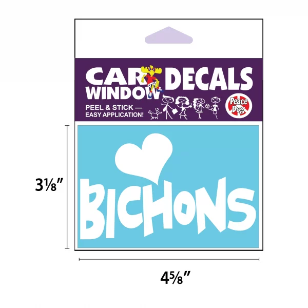 Bichon Vinyl Decal - Image 2