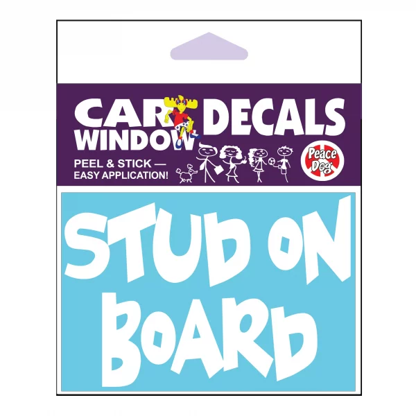 Stud On Board Vinyl Decal