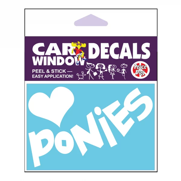 Ponies Vinyl Decal