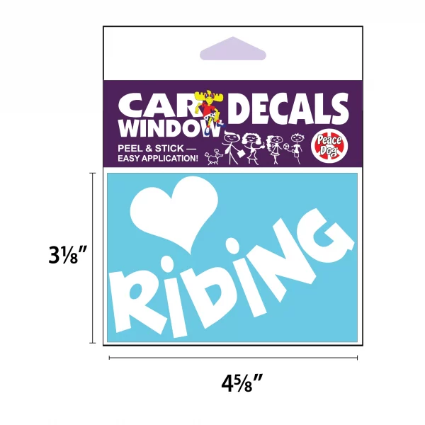 Riding Vinyl Decal - Image 2