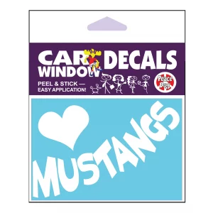 Heart Mustangs Vinyl Decal