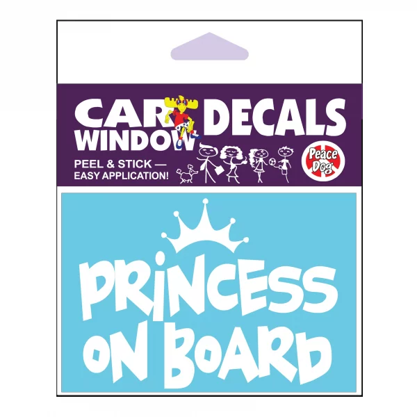 Princess on Board Vinyl Decal