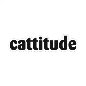 Cattitude Word Magnet