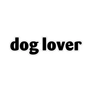 Dog Lover Word Magnet