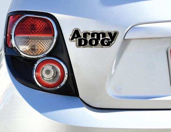 Army Dog Word Magnet - Image 3