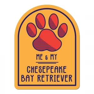 Me and My Chesapeake Bay Window Shaped Magnet