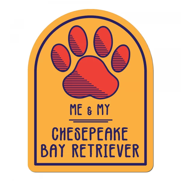 Me and My Chesapeake Bay Window Shaped Magnet