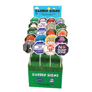 Ready Set Sell: Garden Sign Floor Display with Signs